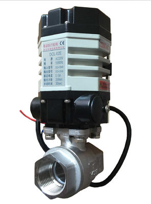 Smallest turn-on/off 60S 18Nm DC24V Quarter Turn Electric Actuator