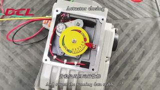 Modbus-RTU-Kommunikationstest für elektrische Aktoren
